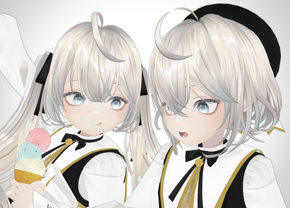 オリジナル3Dモデル「Ciel&Chloe(シエル&クロエ)」(更新停止)