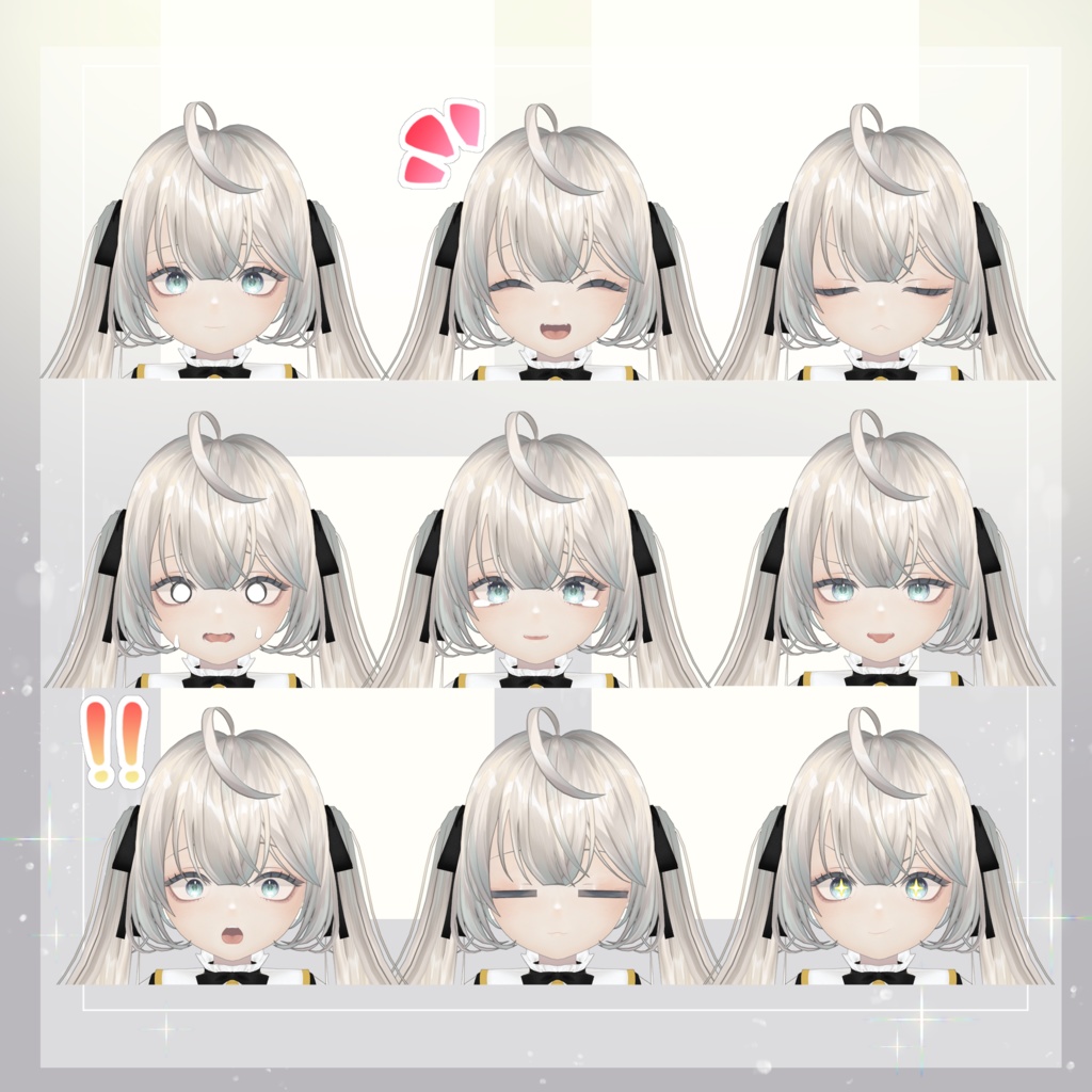 オリジナル3Dモデル「Ciel&Chloe(シエル&クロエ)」(更新停止)