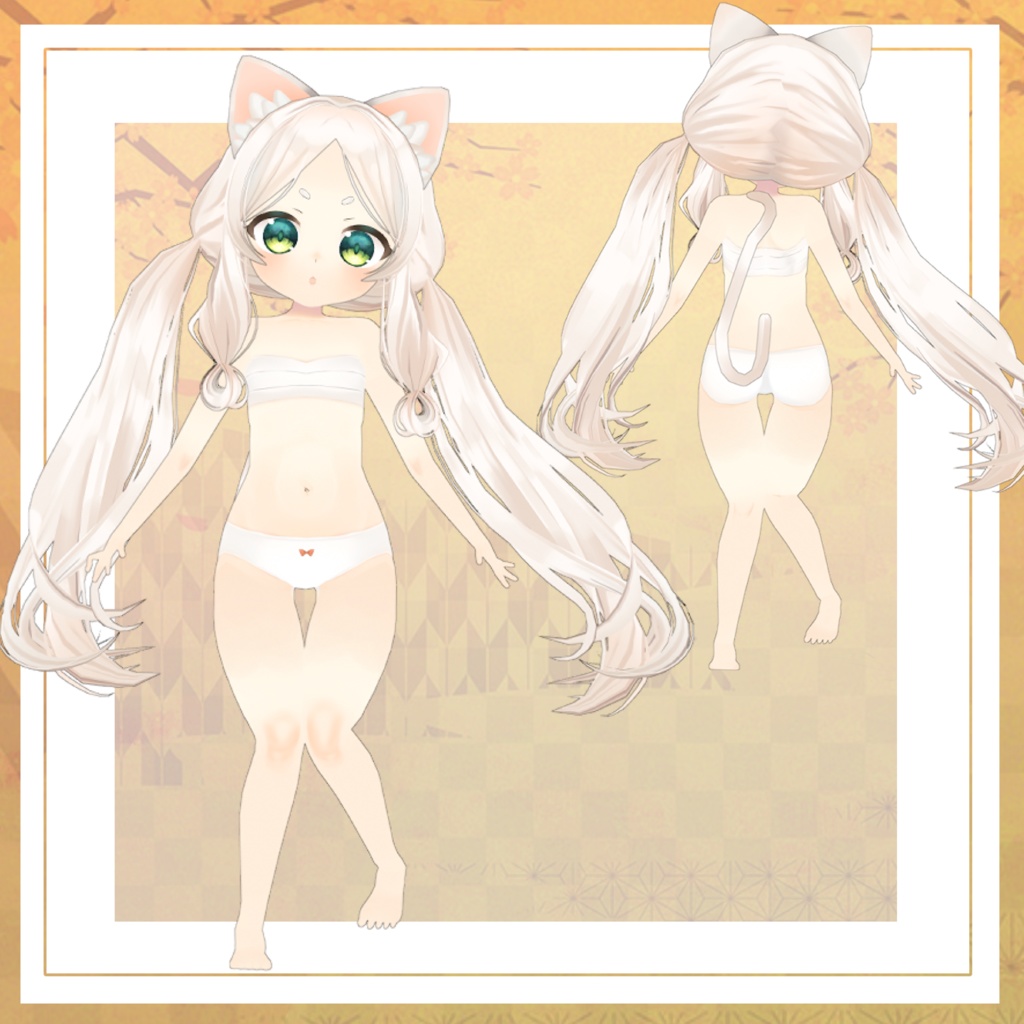 オリジナル3Dモデル「禄 -ろく-」【更新停止中】