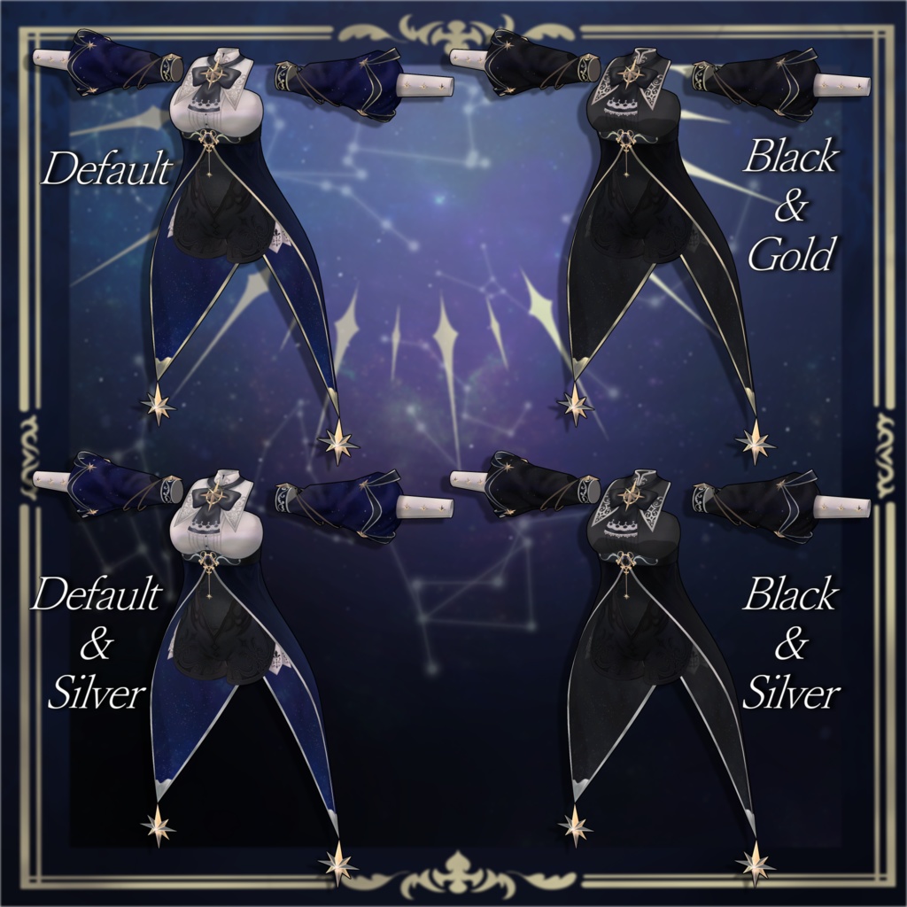 オリジナル3Dモデル「Étoile」