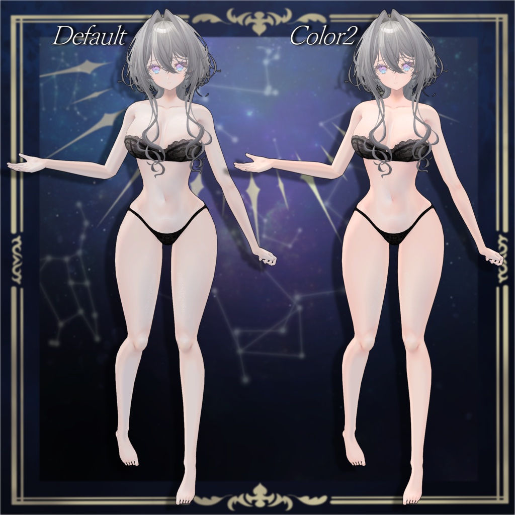 オリジナル3Dモデル「Étoile」