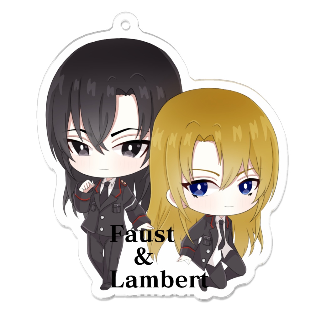 【恋愛騎士物語】アクリルキーホルダー(ファウスト&ランバート)
