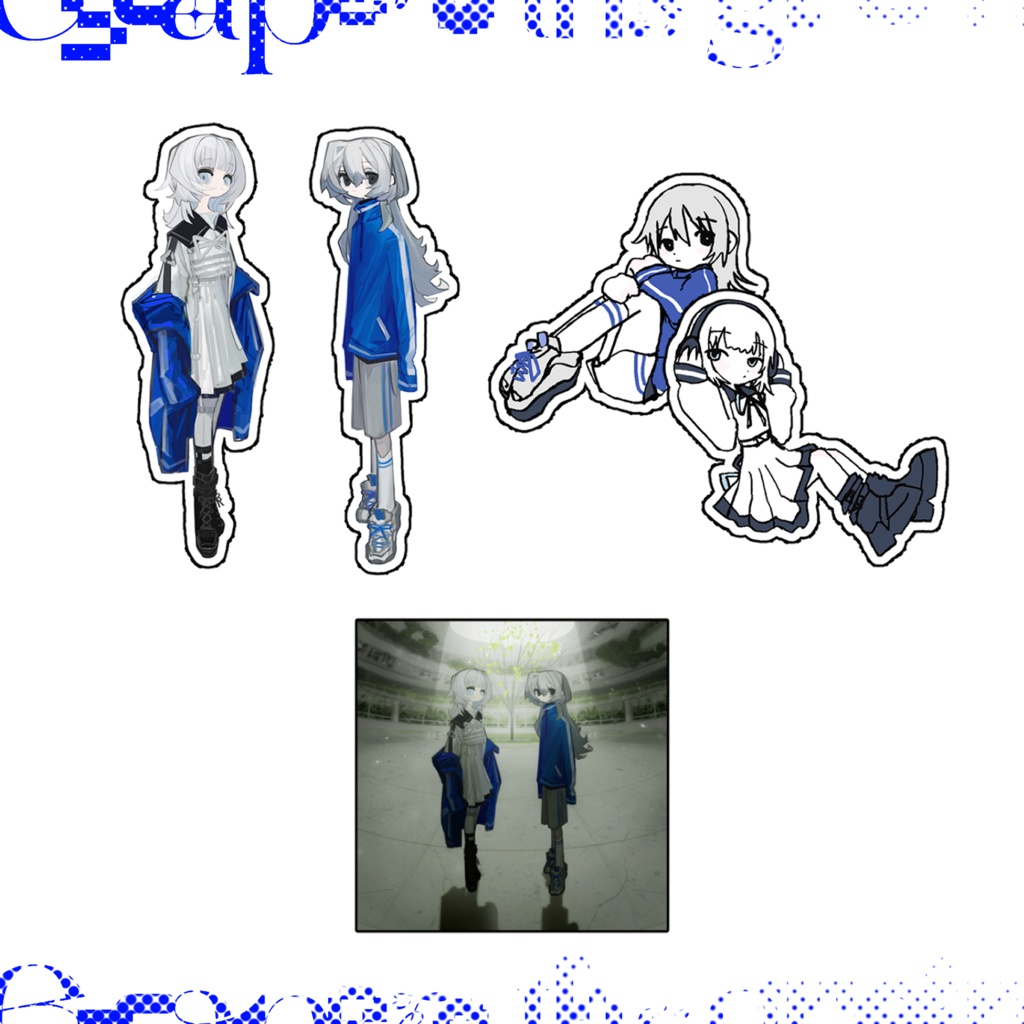 uka.com ステッカーセット