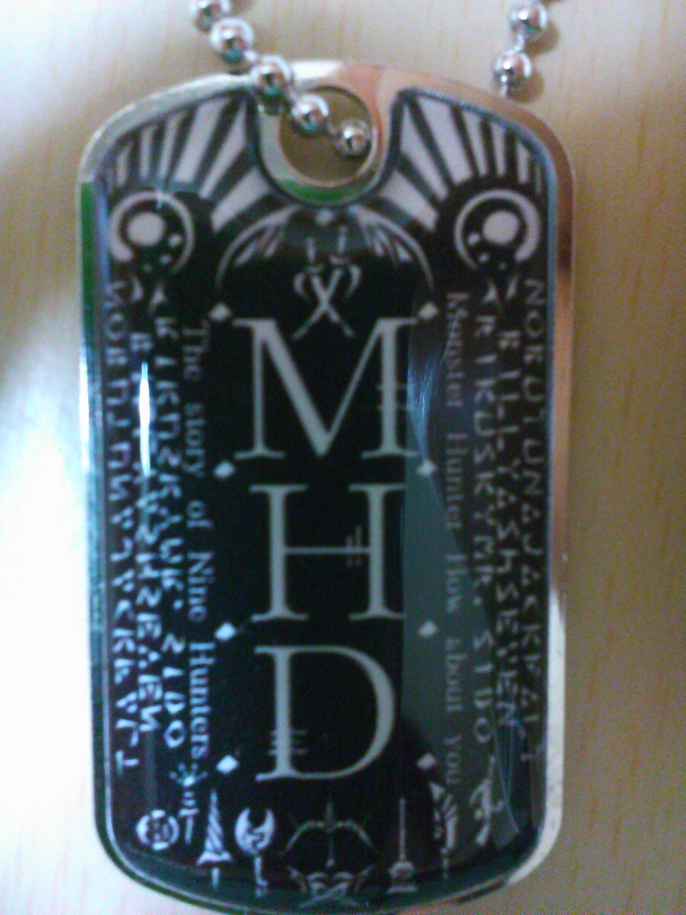 MHDタッグペンダント（武器イメージ）
