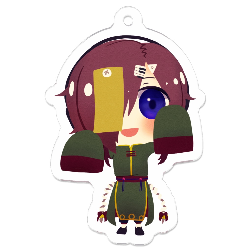 柵味サラミアクリルキーホルダー