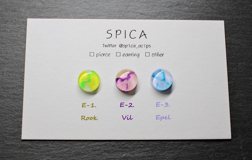 【ツイステ】Petit Marble(イヤリング)