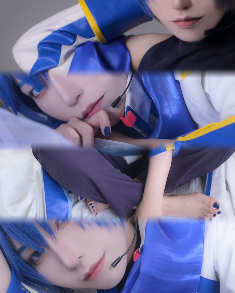 「青色日和」KAITO写真集 ブロマイドセット