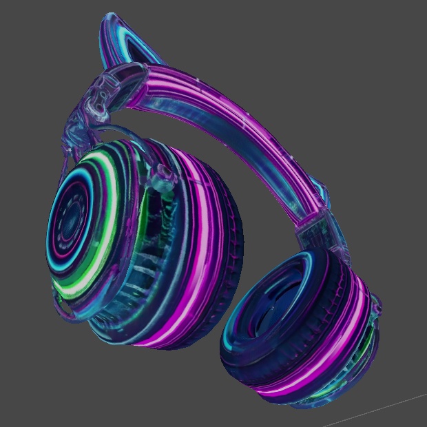 猫耳ヘッドホン