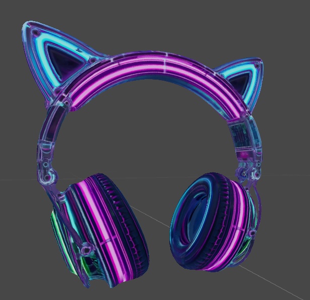 猫耳ヘッドホン