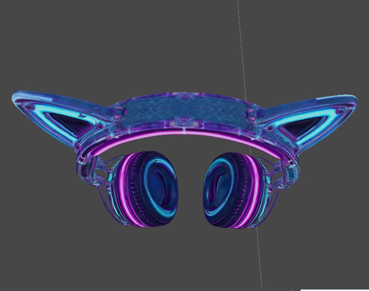 猫耳ヘッドホン