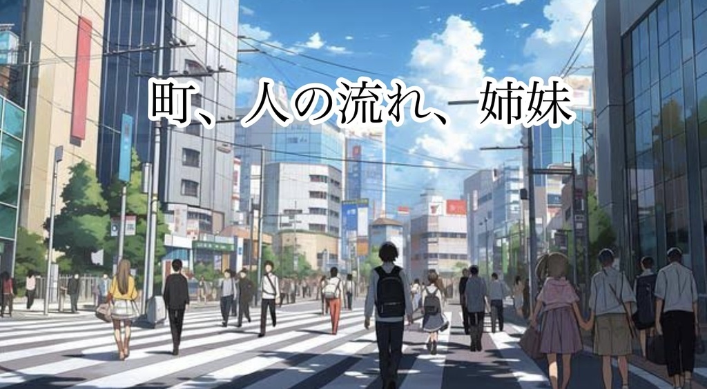 【CoCシナリオ】町、人の流れ、姉妹