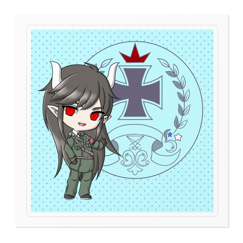 ステッカー_魔王