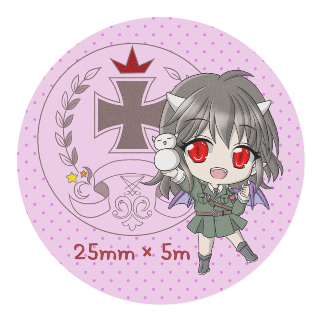 魔界マステ_桃色