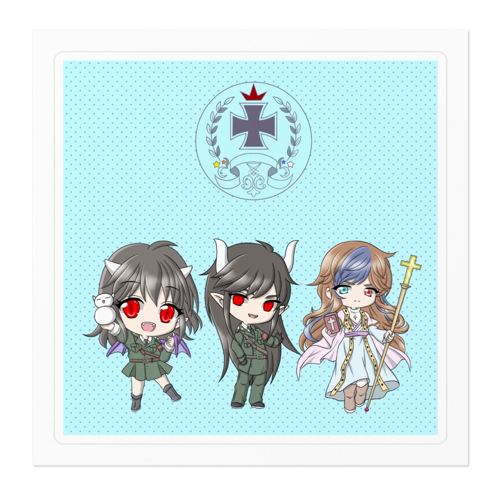 ステッカー_魔界