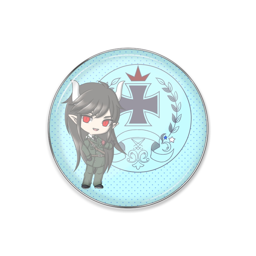 ピンバッジ_魔王