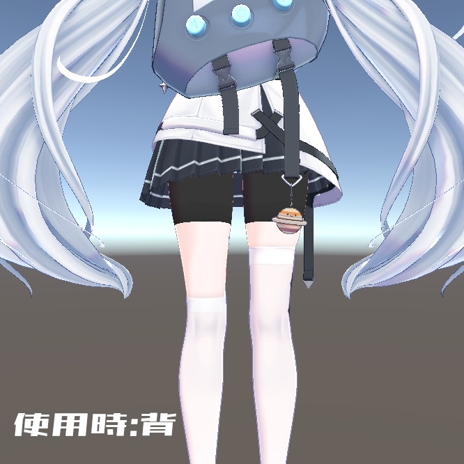 【無料/MA設定済】ルリエちゃん用スパッツ/レギンス