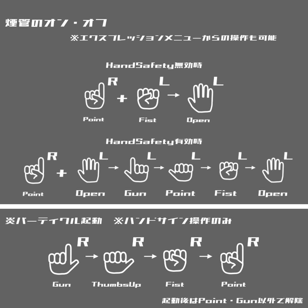 街灯型の煙管/種火の魔法【MA設定済/VRChat想定ギミック】