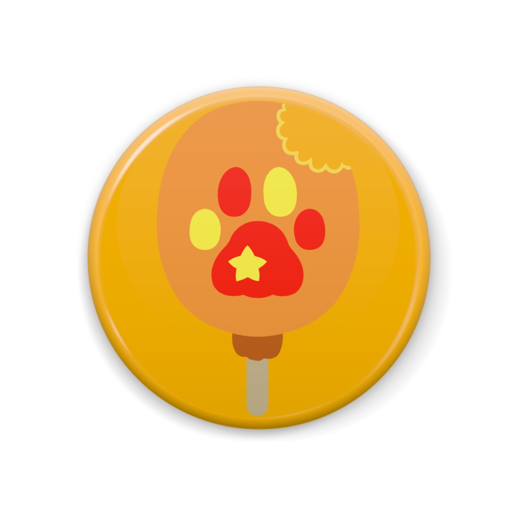 『カリチワ』シンボルマーク缶バッジ