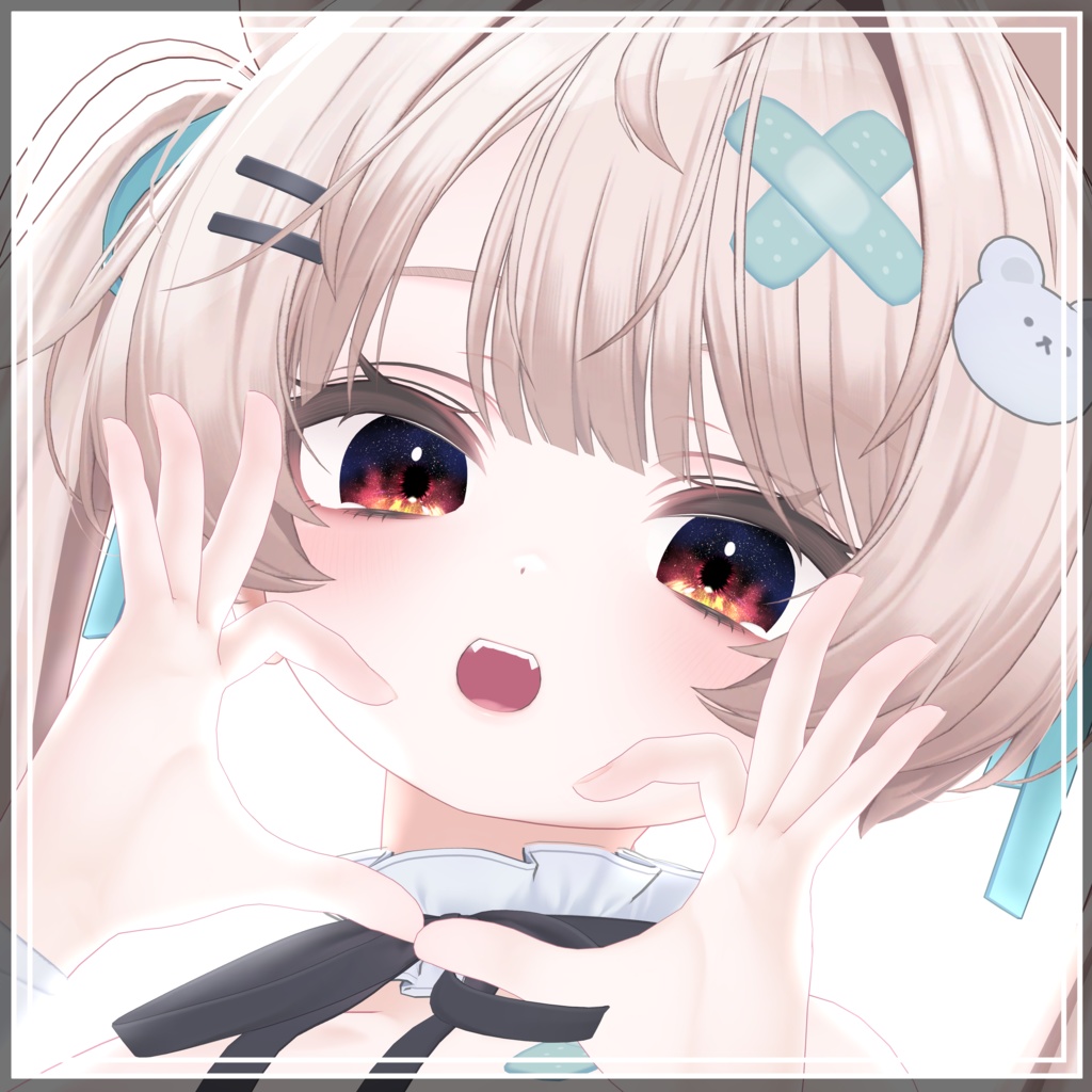 【銀河灯の瞳】EyeTexture ~10Color~ 12Avatar対応