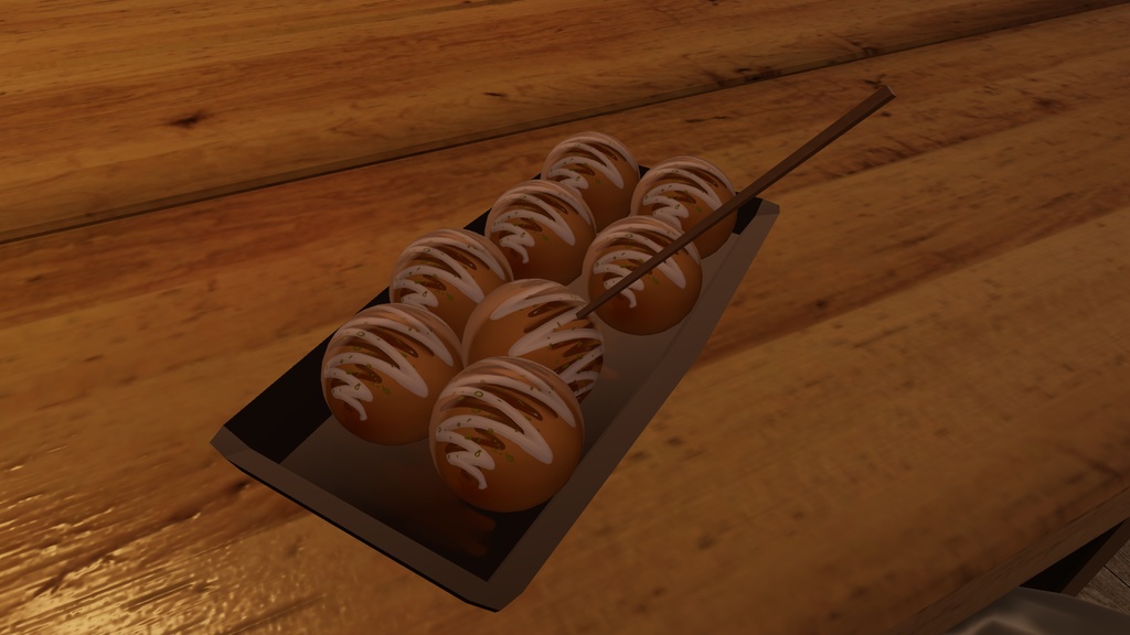 食べられるたこ焼き| Eatable Takoyaki Avatar Gimmick