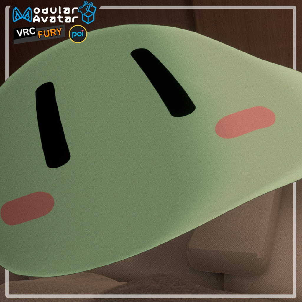 ぷにぷにだんご Squishy Dango Avatar Gimmick for VRChat