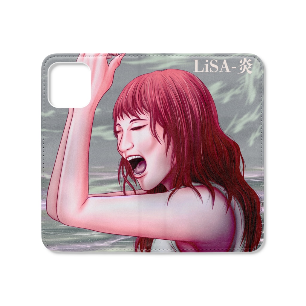 LiSA-炎　iPhone12 / 12 Proケース