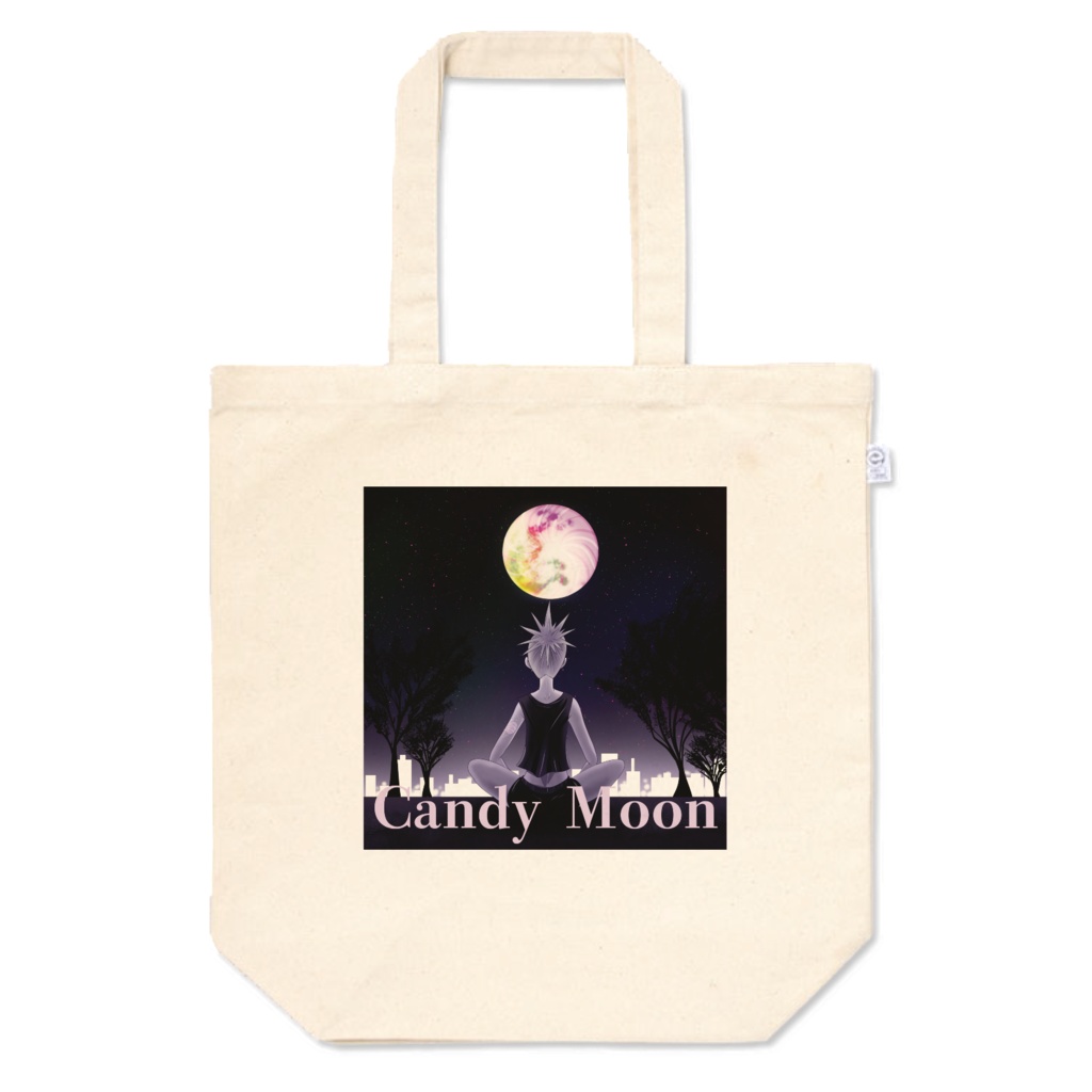 Candy Moon トートバッグ (Mサイズ)
