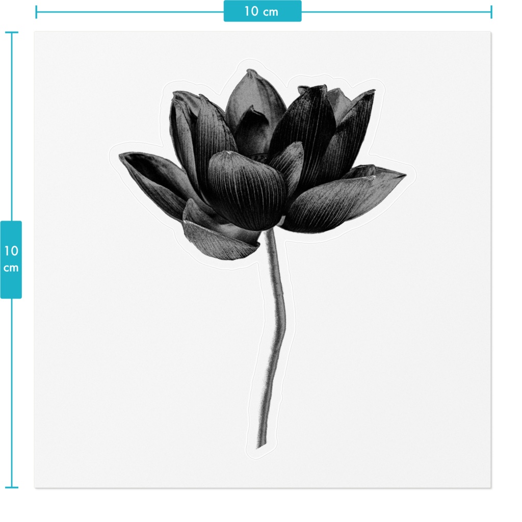 flower ステッカー