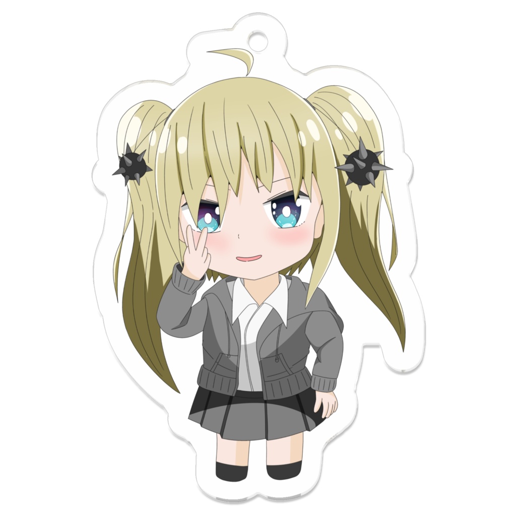 輪田みさき　アクリルキーホルダー