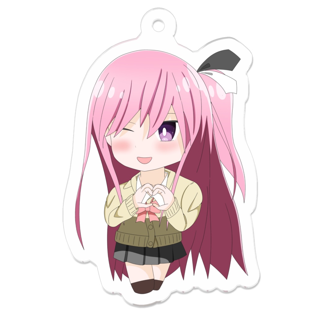 東うい　アクリルキーホルダー