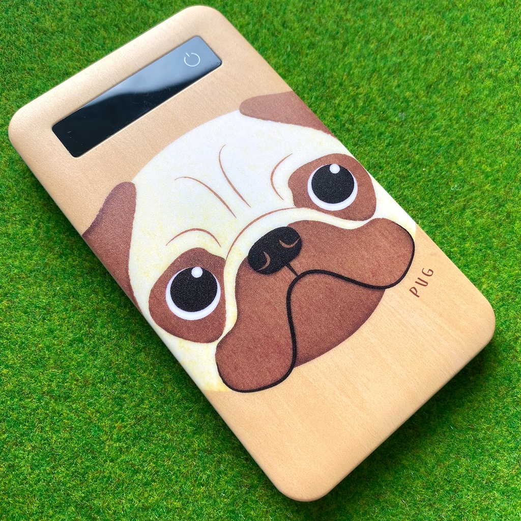 もっちりパグのモバイルバッテリー パグ 充電器 犬