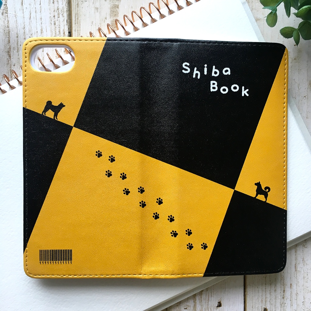 柴犬スケッチブックの手帳型スマホケース 手帳型 スマホケース iPhone17 Air iphone16e iphone14 iphone15 全機種対応 犬 柴犬