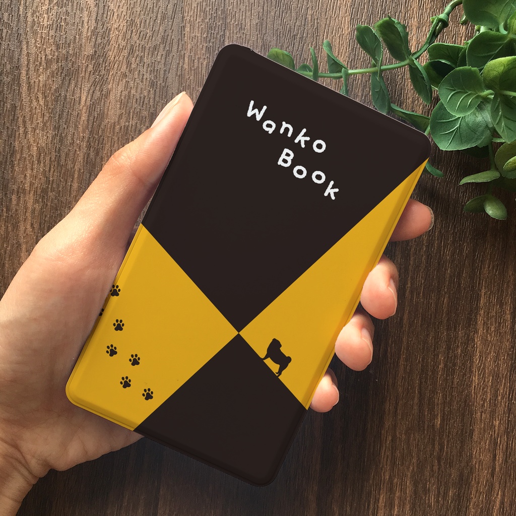 パグわんこスケッチブックのモバイルバッテリー 犬 パグ 動物