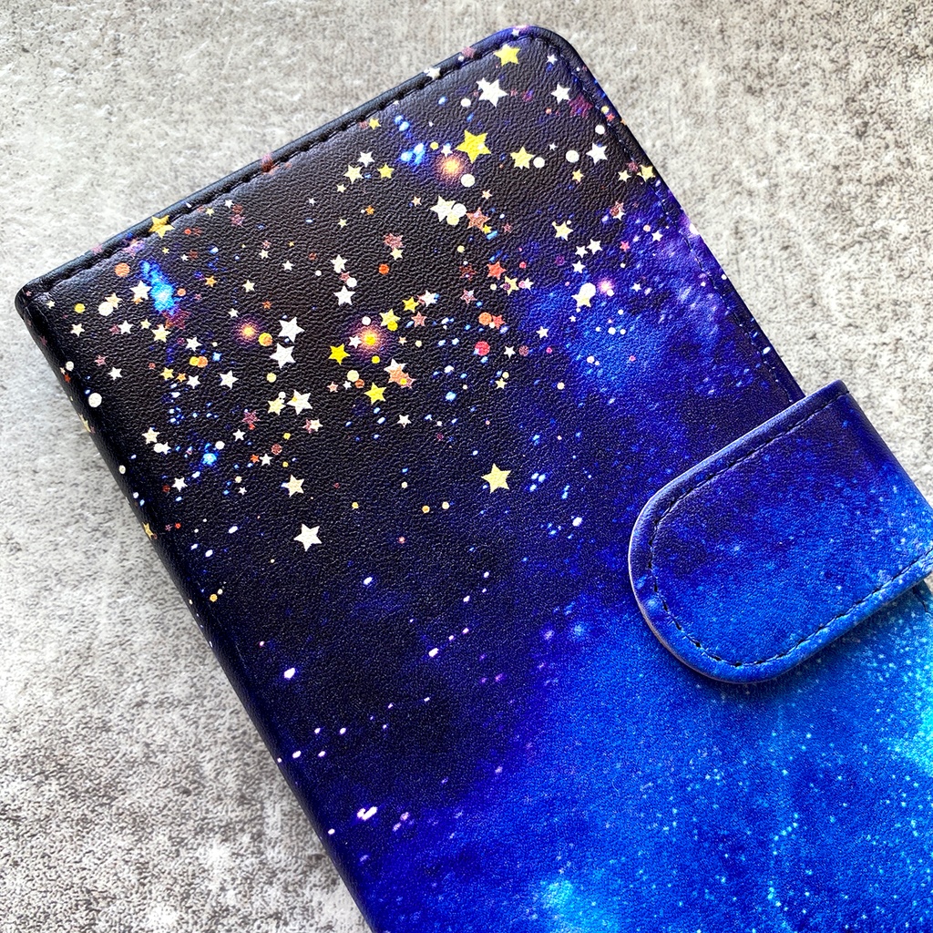 星空デートな猫の手帳型スマホケース 全機種対応 手帳型 スマホケース iPhone17 air iphone15 iphone16e 猫 黒猫 宇宙 銀河 星 iphone14