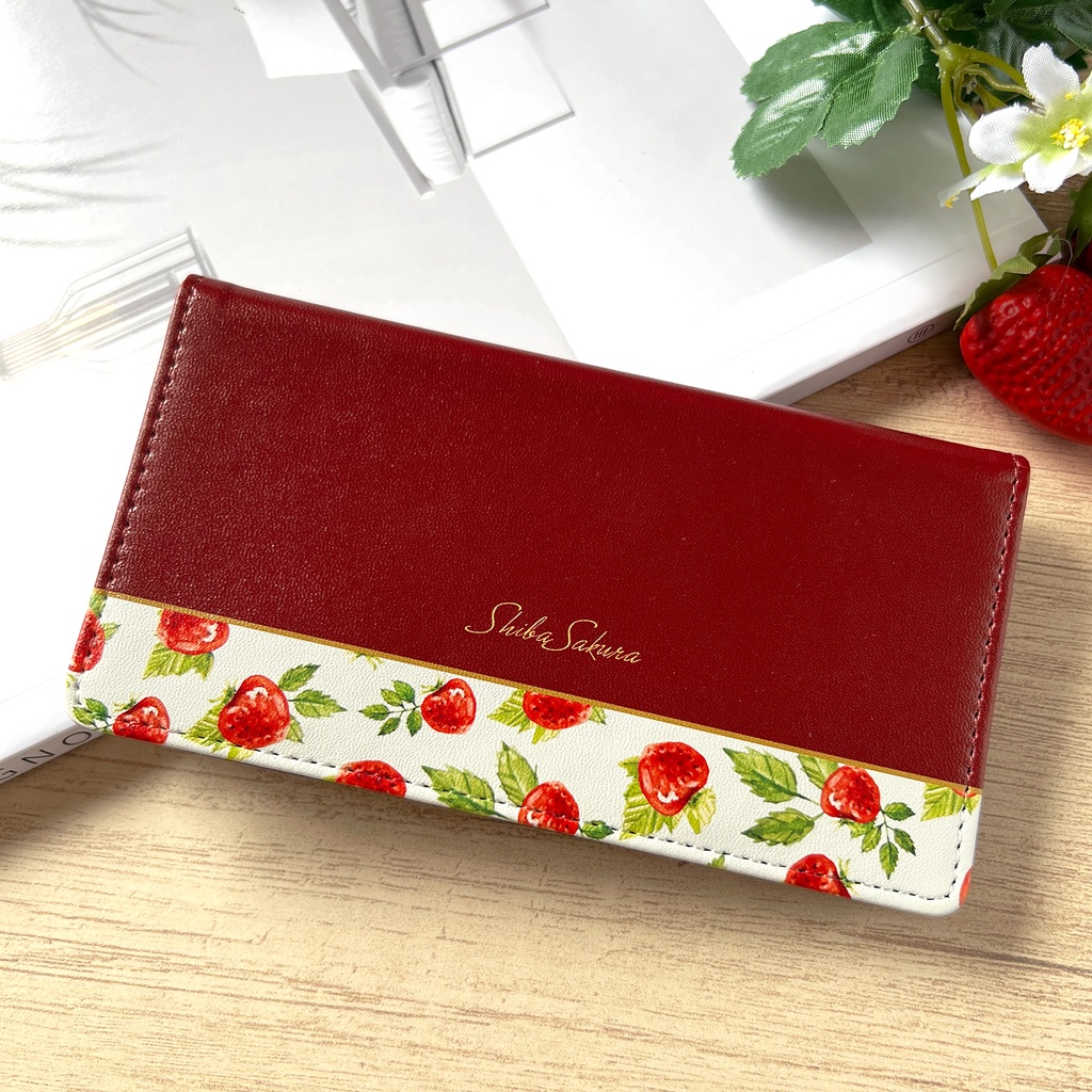 ワイルドストロベリーの手帳型スマホケース スマホケース iPhone17 Air iphone16e iphone14 iphone15 全機種対応 いちご ストロベリー