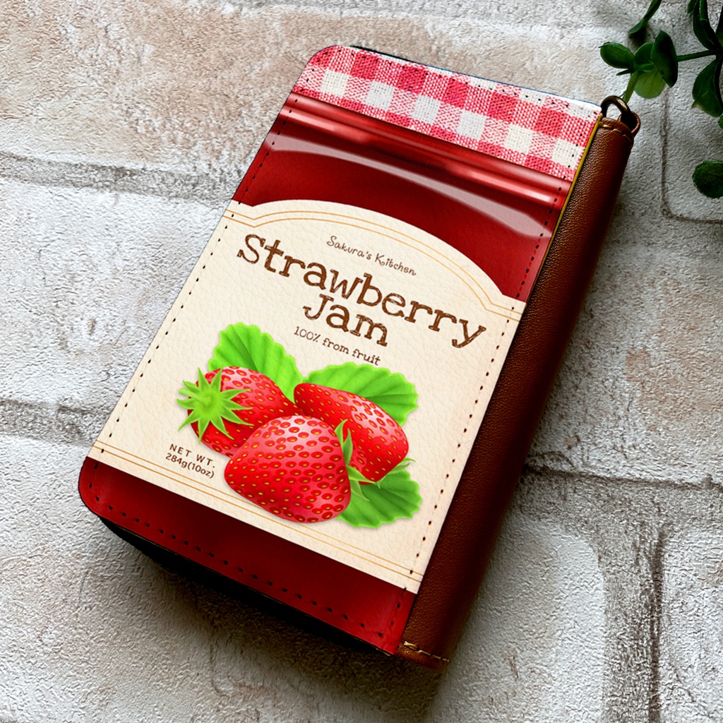 ストロベリージャムのコインケース いちご コインケース