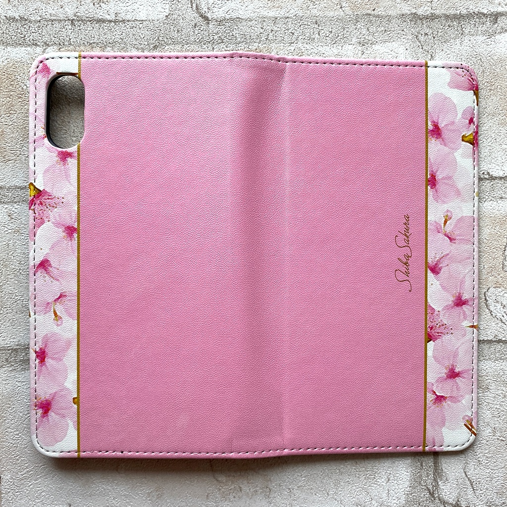 桜の手帳型スマホケース 花 スマホケース iPhone17 Air iphone16e iphone14 iphone15 全機種対応 桜 春