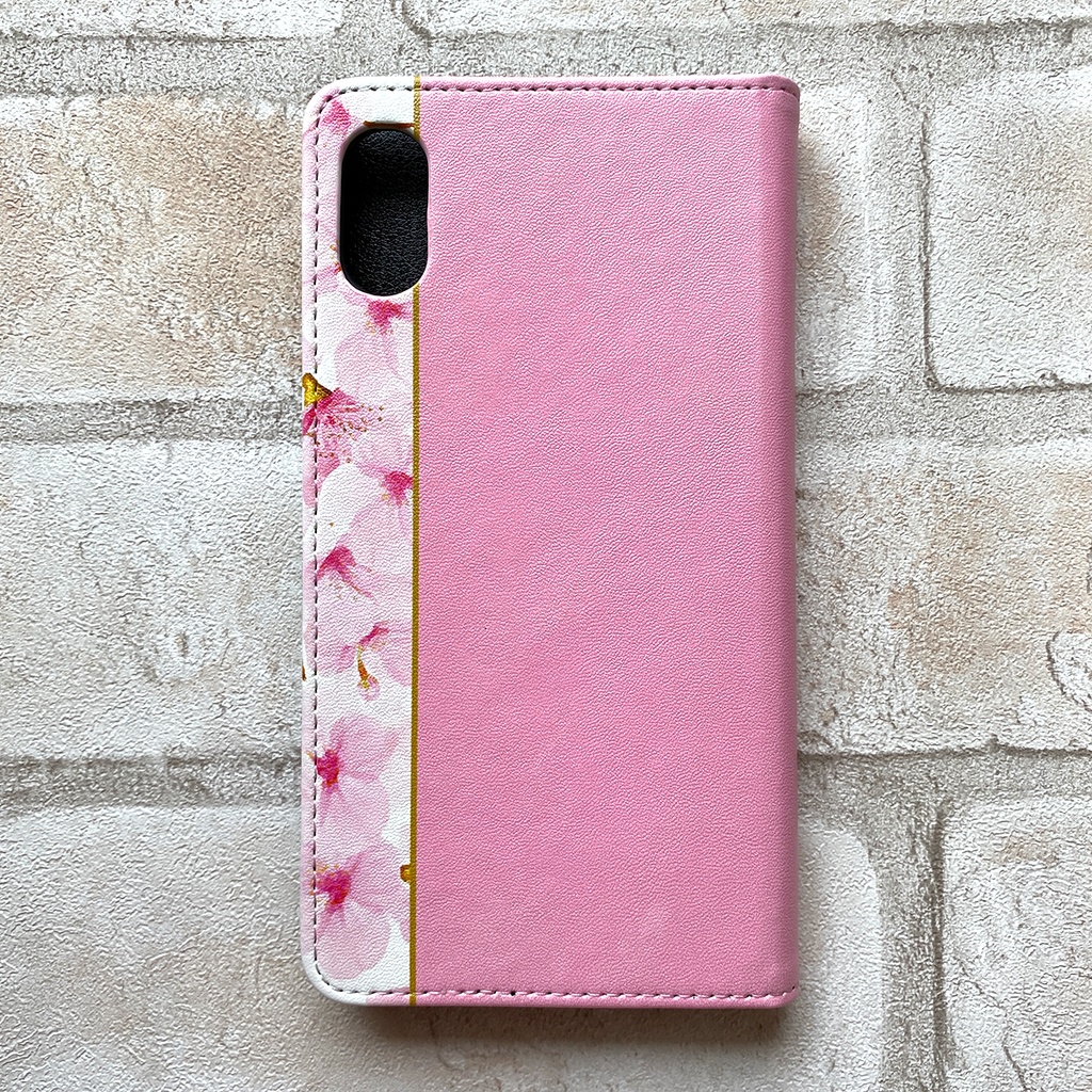 桜の手帳型スマホケース 花 スマホケース iPhone17 Air iphone16e iphone14 iphone15 全機種対応 桜 春