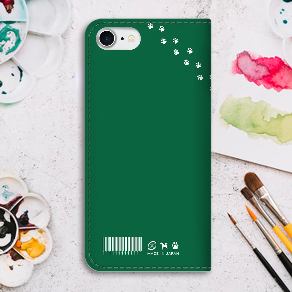 わんこノートの手帳型スマホケース(にっこりコーギー)iPhone17 Air iphone16e iphone14 iphone15 全機種対応 犬