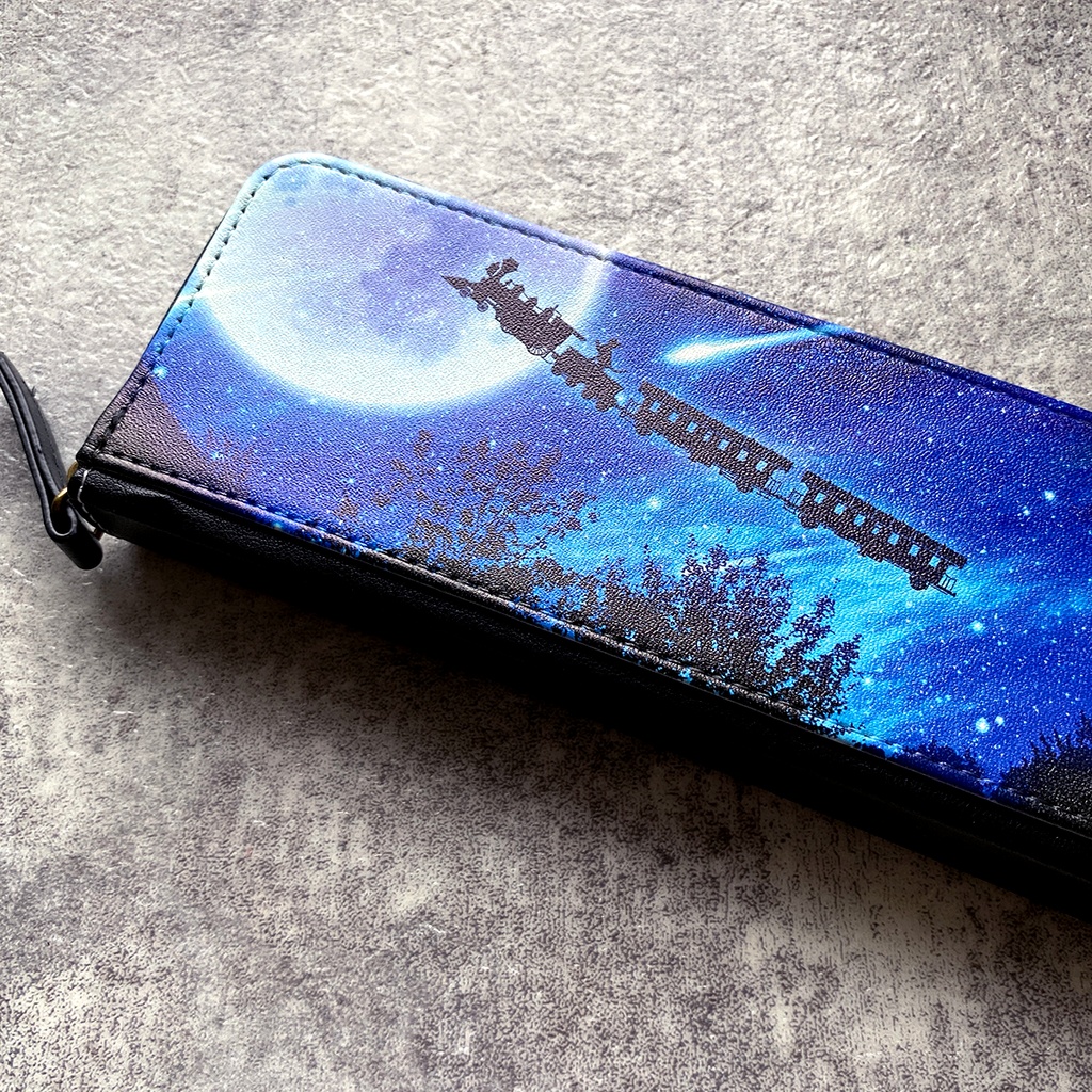 銀河鉄道の猫 ペンケース 猫 黒猫 宇宙