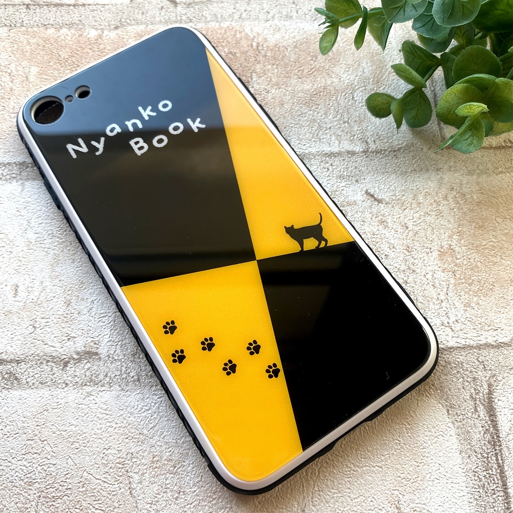 にゃんこスケッチブックのiphoneケース(強化ガラス) スマホケース iPhone17 Air iphone15 iphone16e iphone14 猫
