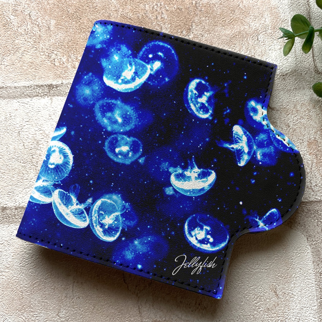 クラゲ マスクケース マスクカバー 宇宙 仮置き マスク マスクホルダー