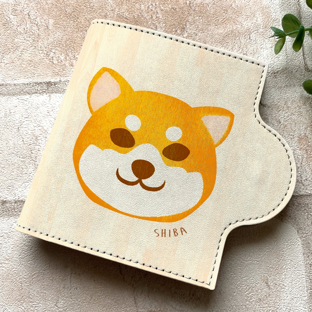 柴犬 マスクケース マスクカバー 犬 仮置き マスク マスクホルダー