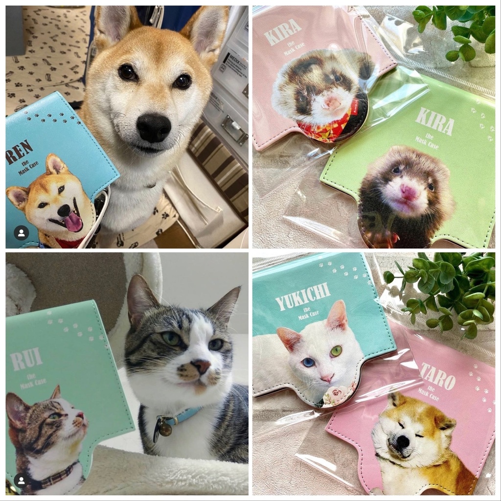 お好きな写真で!オリジナル うちの子 マスクケース