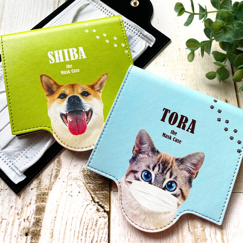 猫 マスクケース マスクカバー 仮置き マスク マスクホルダー
