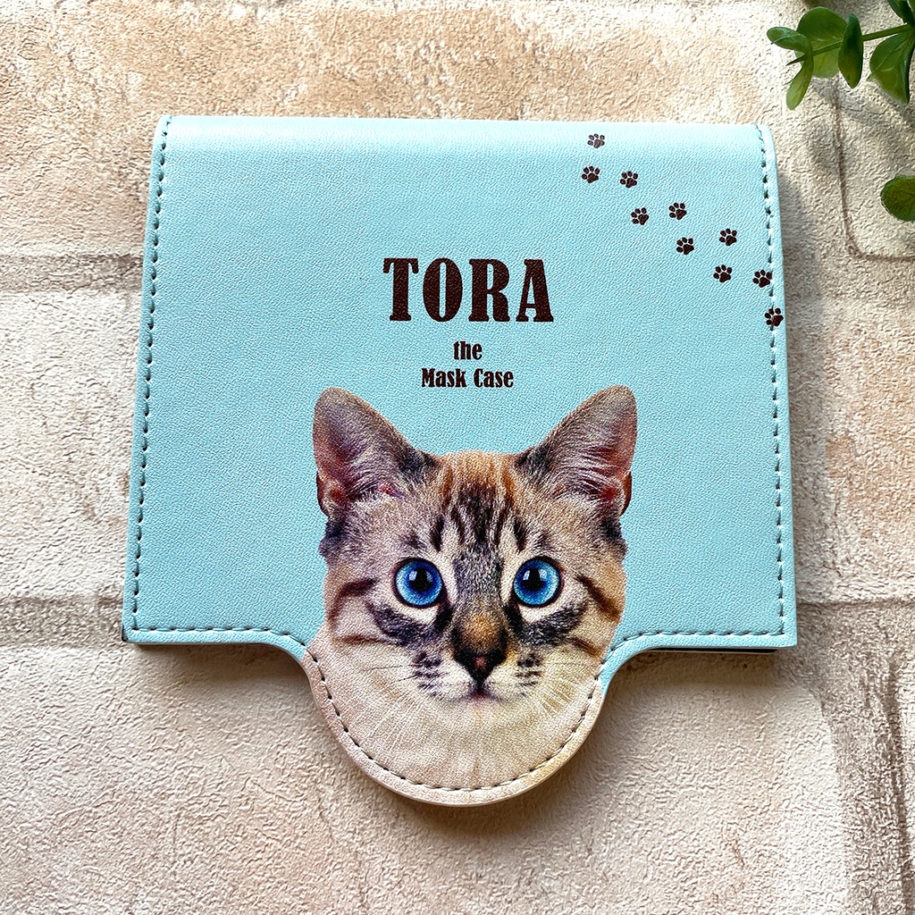 猫 マスクケース マスクカバー 仮置き マスク マスクホルダー
