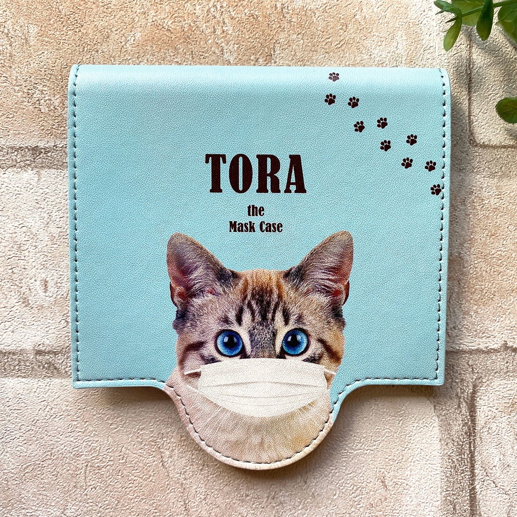 猫 マスクケース マスクカバー 仮置き マスク マスクホルダー