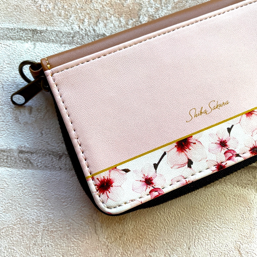 ソメイヨシノのコインケース 桜 コインケース 春