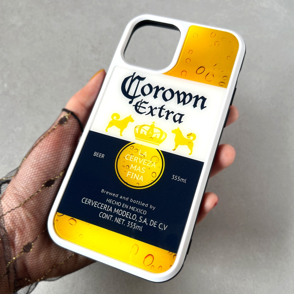 ビールわんこのスマホケース (コロワン)スマホケース 強化ガラス 柴犬 iPhone17e Air iphone13 iPhone15 iphone16 iphone14