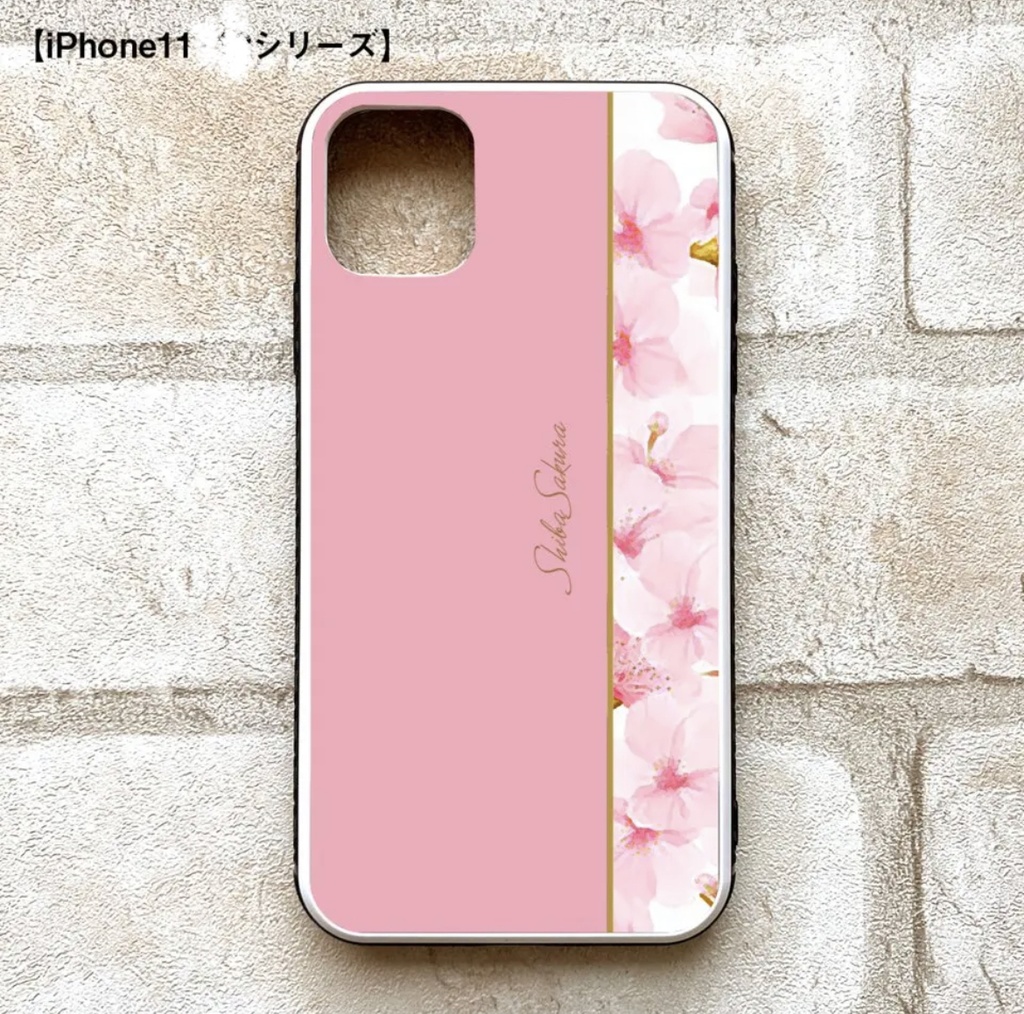桜のガラススマホケース iphone15 iphone13 iPhone17 Air 花 桜 春 スマホケース iphone14 iphone16e SE